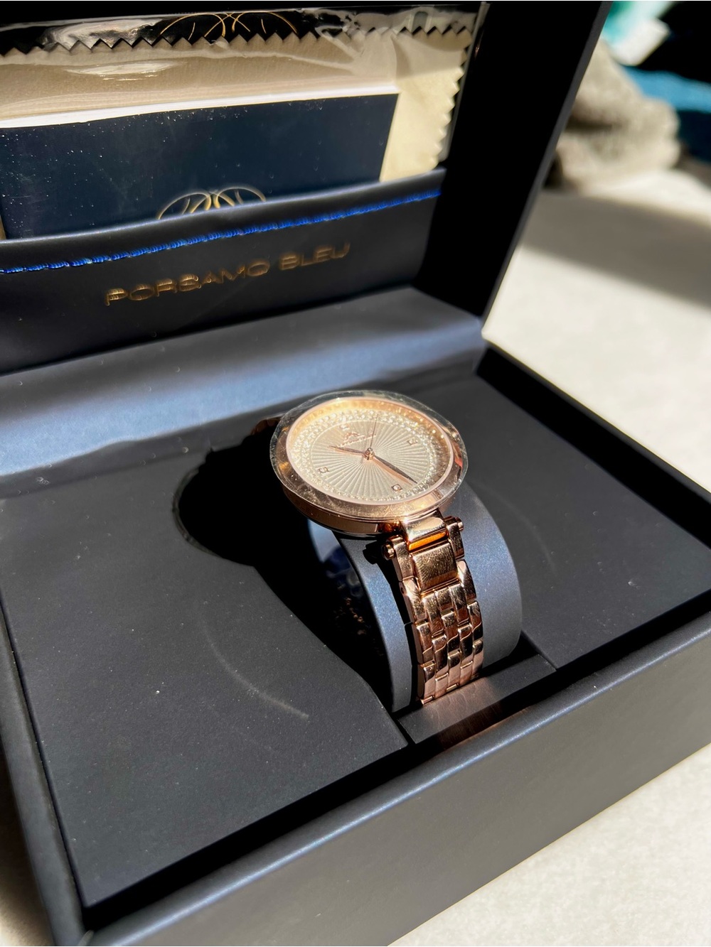 Porsamo Bleu Rose Gold Natalie Watch